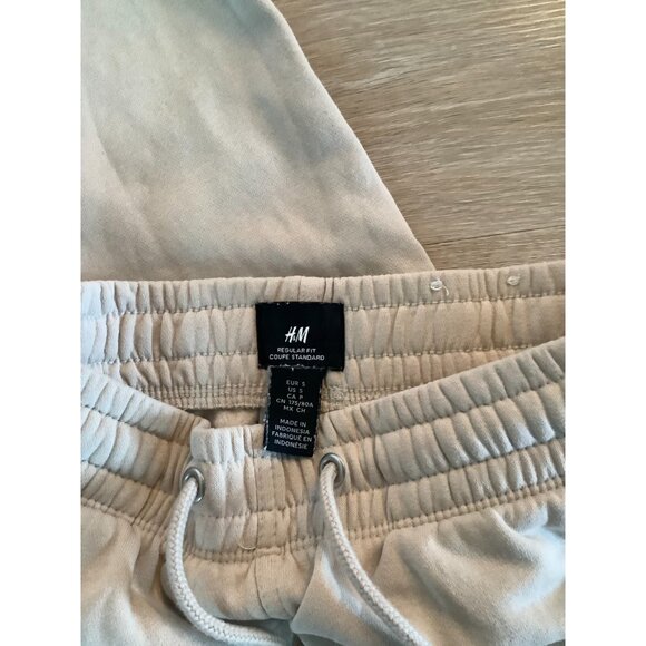 H&M Gray Melange Regular Fit Sweatpants Mens Size Small - Picture 3 of 3